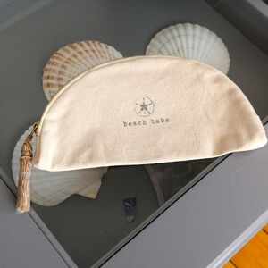 Beach babe cosmetic bag, NWOT